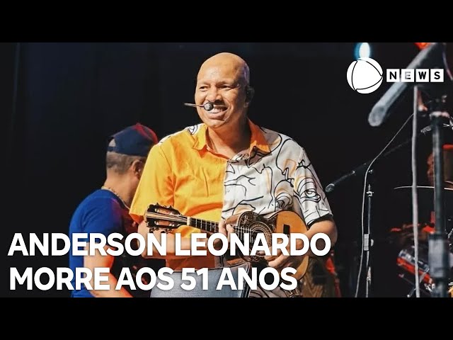 ⁣Anderson Leonardo, vocalista do grupo Molejo, morre aos 51 anos