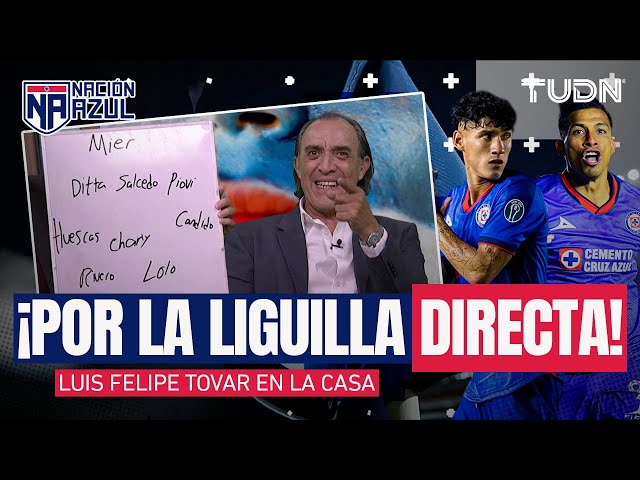 ⁣ NACIÓN AZUL: ¡Vencer a Toluca y CLASIFICAR DIRECTO!  Luis Felipe Tovar en EXCLUSIVA | TUDN