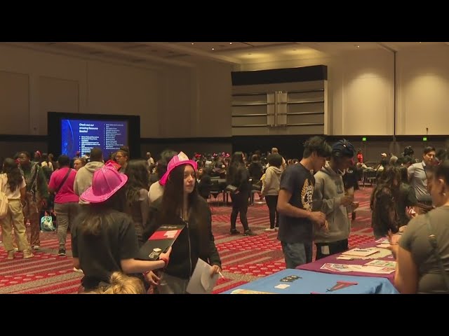 ⁣Denver students participate in Safe City Youth Summit