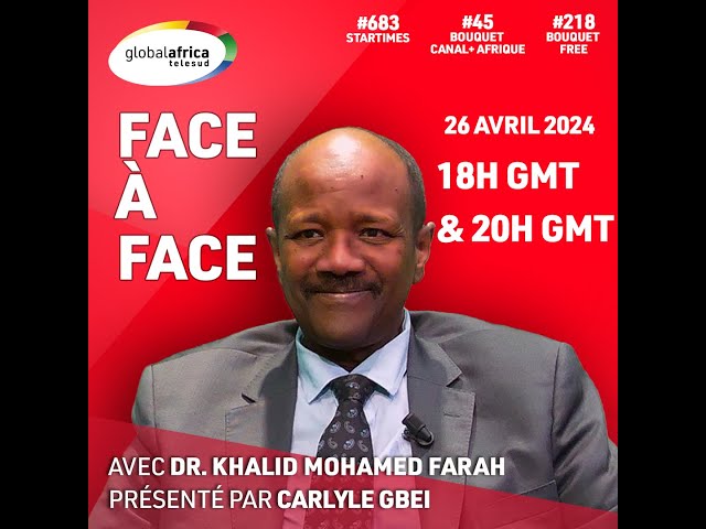 Le Face a Face  avec Dr. Khalid Mohamed Farah, ambassadeur du Soudan - 26042024