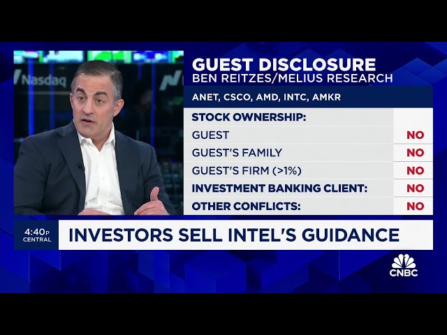 ⁣Ben Reitzes shares the bull case for Intel following quarterly results