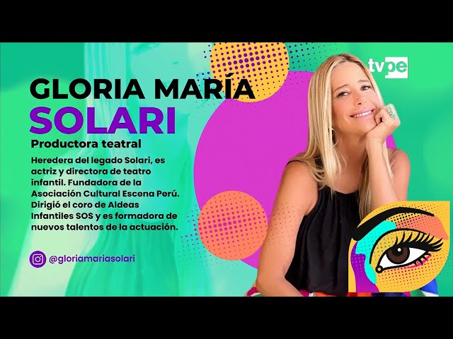 ⁣Miradas: Gloria María Solari (26/04/2024) | TVPerú