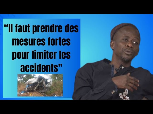 ⁣“Il faut prendre des mesures fortes pour limiter les accidents"
