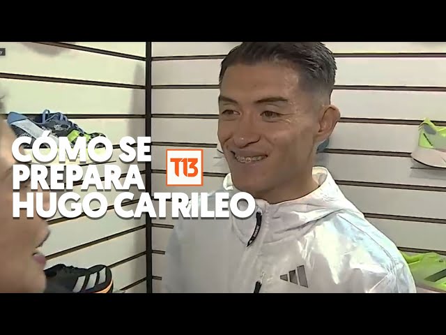 ¿Cómo se prepara Hugo Catrileo para la Maratón de Santiago?