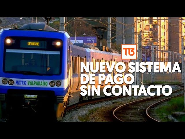 ⁣Tren Limache-Puerto: Nuevo sistema de pagos abiertos sin contacto