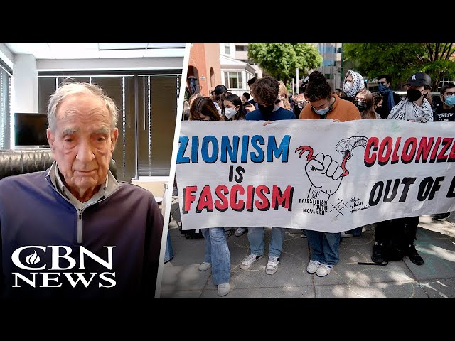 ⁣Holocaust Survivor Hits Back at Anti-Israel Campus Chaos With Sobering Warning