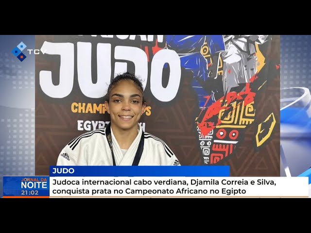 ⁣Judoca internacional cabo verdiana, Djamila Correia e Silva, conquista prata no Campeonato Africano