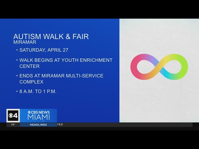 ⁣Autism Walk & Fair in Miramar