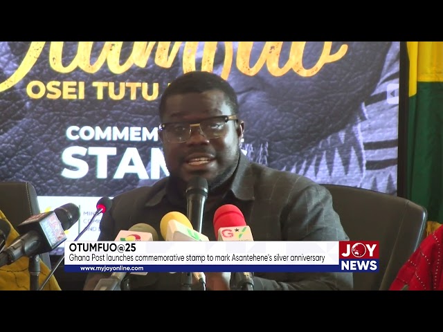 Otumfuo@25: Ghana Post launches commemorative stamp to mark Asantehene's silver anniversary
