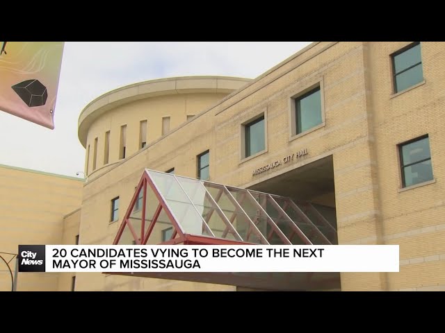 ⁣20 candidates are vying to be the next Mississauga mayor