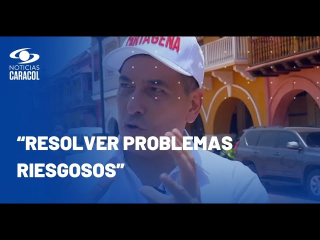 ⁣“La pobreza es la madre de todos nuestros problemas”: Dumek Turbay, alcalde de Cartagena