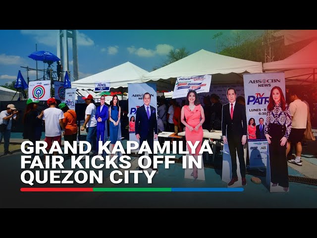 ⁣Grand Kapamilya Summer Fair kicks off in Quezon City | ABS-CBN News