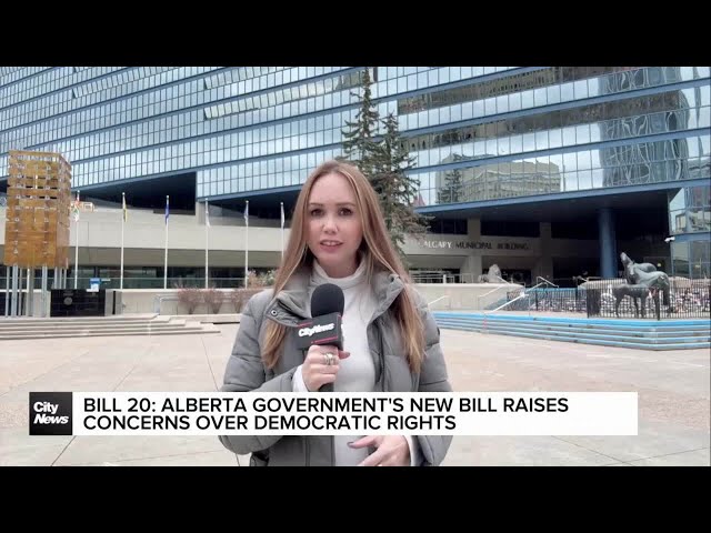 ⁣Bill 20: Alberta government's new bill raises concerns over democratic rights