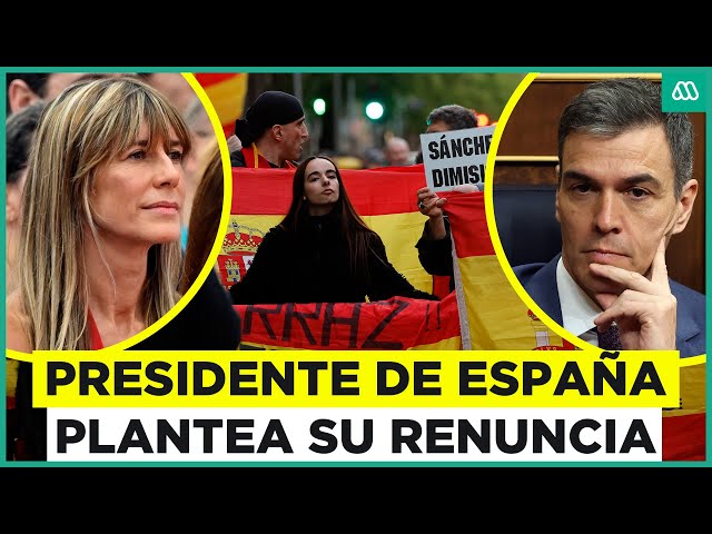 ⁣Crisis política en España: ¿Renunciará el presidente Pedro Sánchez?