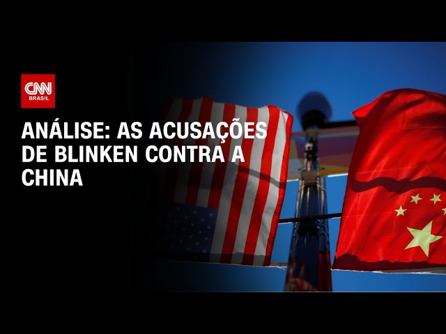 ⁣Análise: as acusações de Blinken contra a China | WW