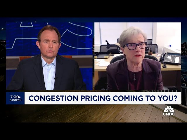 ⁣NYC has an opportunity to 'balance out' transit funding with congestion pricing: Kathryn W