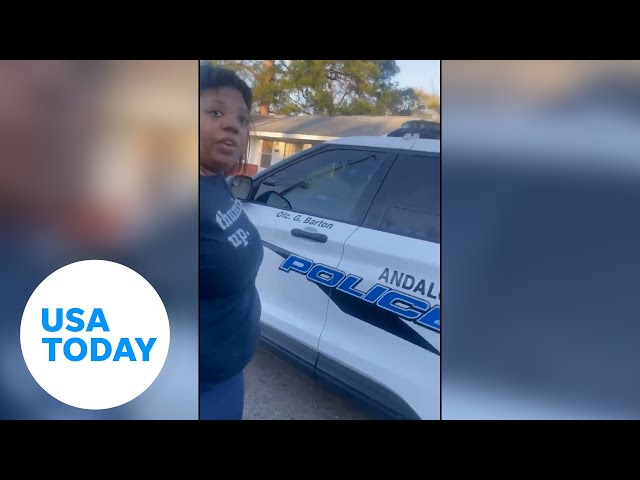 ⁣Alabama woman claims officer used excessive force after failure to show I.D. | USA TODAY