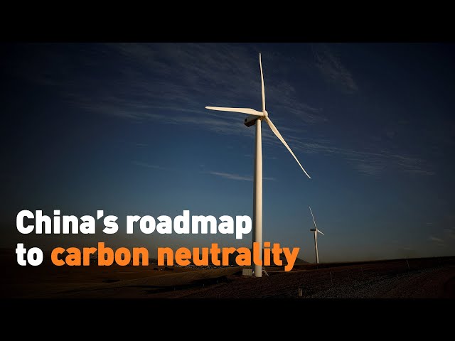 ⁣China’s roadmap to carbon neutrality