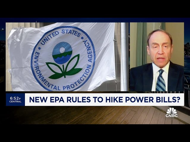 ⁣Fmr. EPA Official Jeff Holmstead talks new EPA ruling's impact on electric bills
