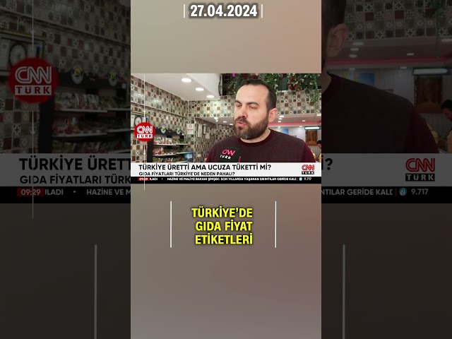Türkiye'de Gıda Fiyat Etiketleri! Fındığın Kilosu Kaç TL? | CNN TÜRK