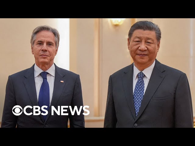 ⁣Blinken meets with China's Xi Jinping, 2024 NFL Draft Round 1 recap and more | CBS News Weekend