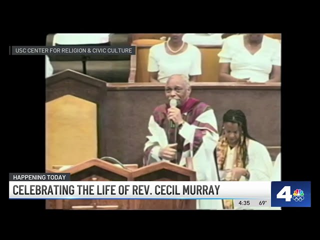 ⁣Celebrating the life of Rev. Cecil Murray