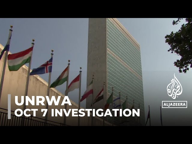⁣UNRWA investigated over OCT 7 attacks: UN probe 'lacks information from Israel'