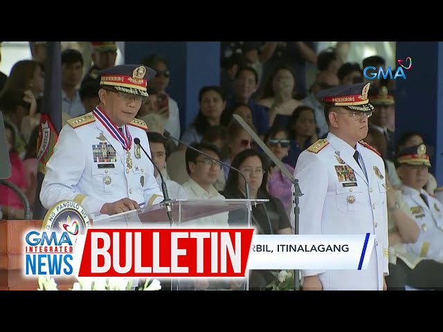 Retirement honors ni PNP Chief PGen. Benjamin Acorda, Jr.,... | GMA Integrated News Bulletin