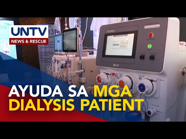 ⁣DSWD, magbibigay ng karagdagang medical assistance ng mga dialysis patient