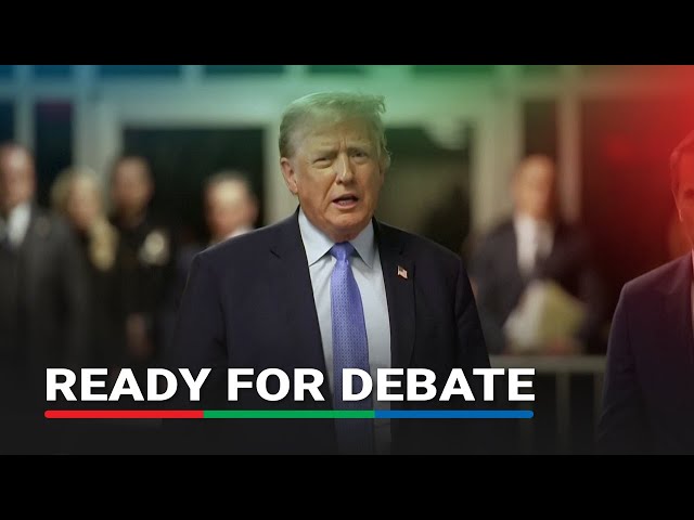 ⁣'I have invited Biden to debate’ — Donald Trump | ABS-CBN News