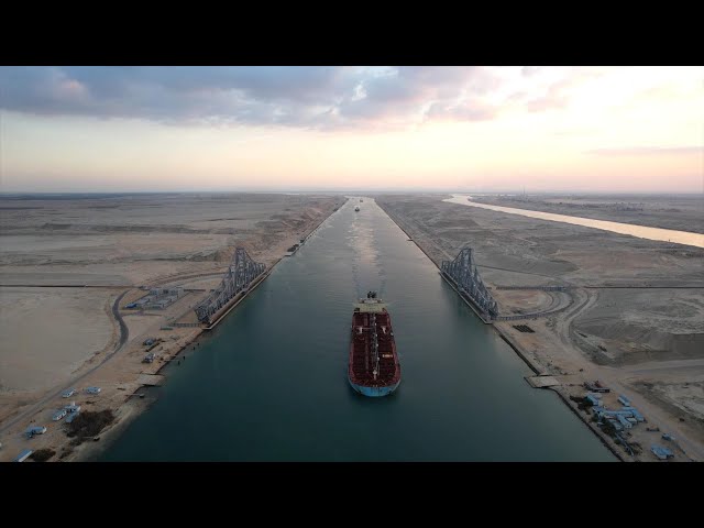 ⁣Suez Canal witnesses ancient civilization embarking on new development
