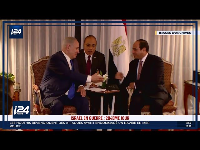 ⁣Proposition d'accord Israël-Hamas négocié par l'Egypte:une dernière chance avant l'op