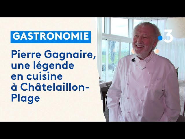 ⁣Gastronomie : Pierre Gagnaire, une légende en cuisine à Châtelaillon-Plage