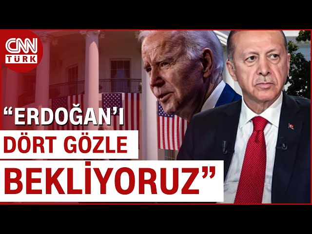⁣Beyaz Saray'dan Erdoğan'ın ABD Ziyaretine İlişkin CNN Türk'e Özel Açıklama! | ÖZEL HA