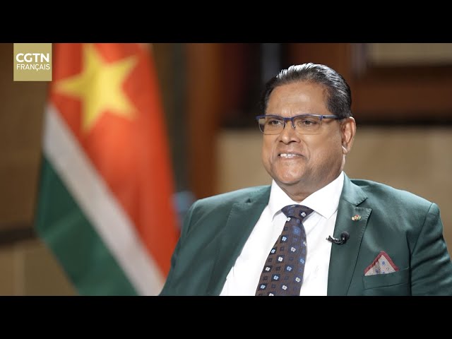 ⁣Chandrikapersad Santokhi: le Suriname soutient clairement et fermement le principe d'une seule 