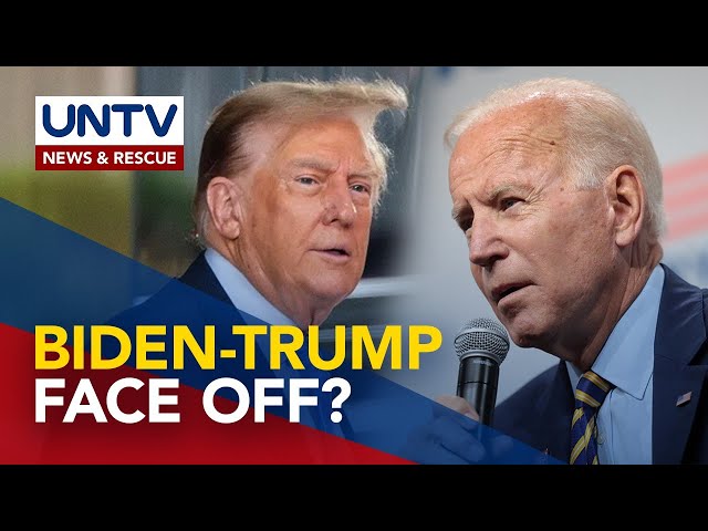 ⁣US Pres. Biden, handang harapin si Donald Trump sa isang election debate