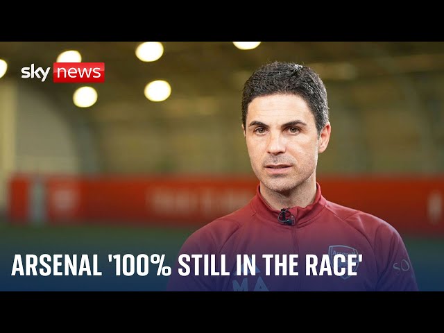 ⁣Arteta: Arsenal is still in the race for Premier League says Gunners' boss