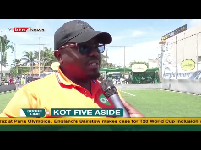 ⁣KOT five aside tournament underway in Mombasa