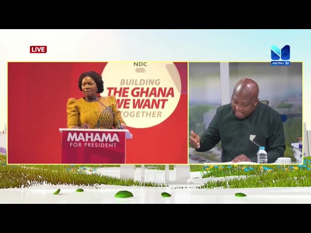 ⁣Naana Jane held the nation spellbound - Okudzeto heaps praise on NDC's Veep candidate 