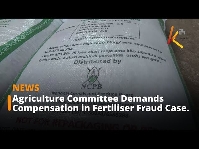 ⁣Agriculture Committee Demands Compensation in Fertiliser Fraud Case.