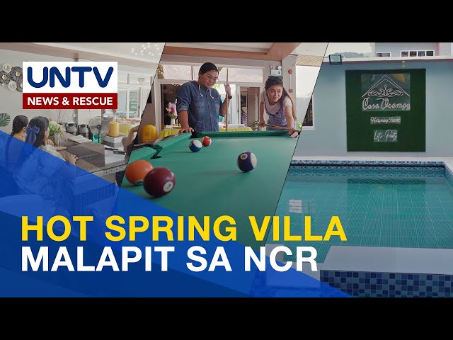 ⁣Casa Ocampo Hotspring Resort: maganda at malinis na staycation malapit sa Metro Manila | Trip Ko To!