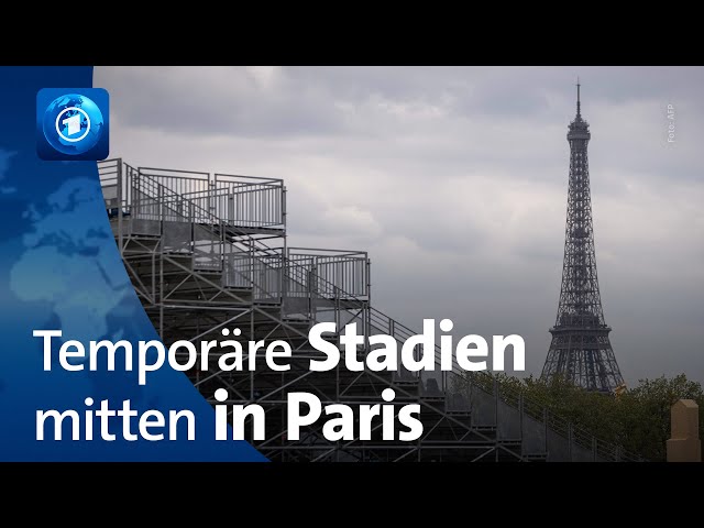 ⁣So bereitet sich Paris auf die Olympischen Spiele vor