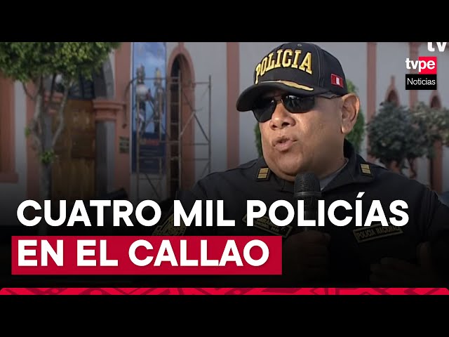 ⁣Callao: acciones contra la inseguridad ciudadana en el primer puerto