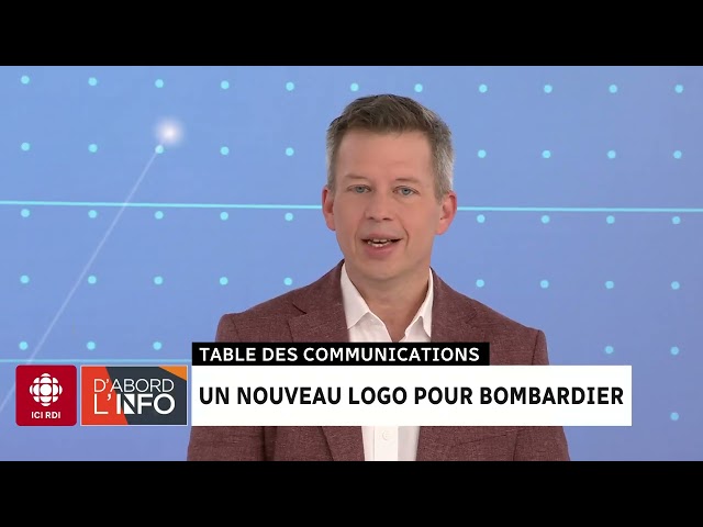 ⁣Un nouveau logo pour Bombardier | D'abord l'info