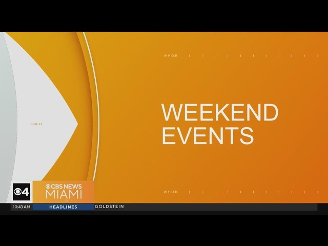 South Florida weekend events 4/27-4/28
