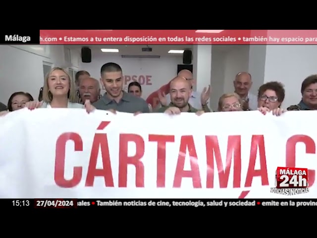 ⁣Noticia - El PSOE de Cártama apoya a Pedro Sánchez
