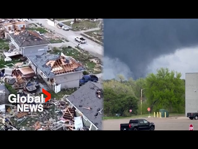 ⁣US tornados rip through Midwest states, leaving trail of destruction
