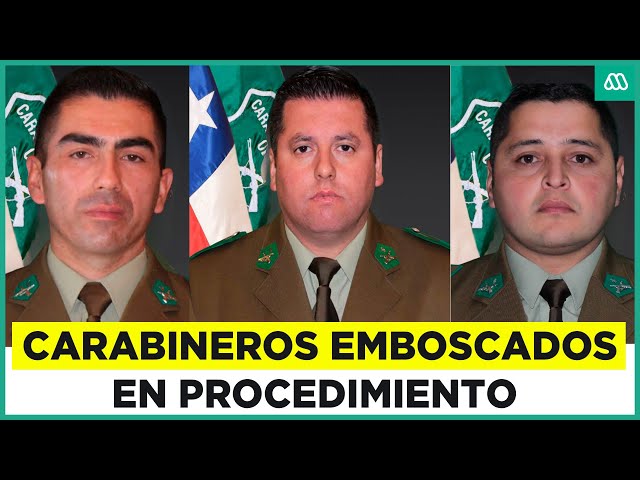 ⁣El peor ataque de la historia contra Carabineros: Tres funcionarios pierden la vida en emboscada