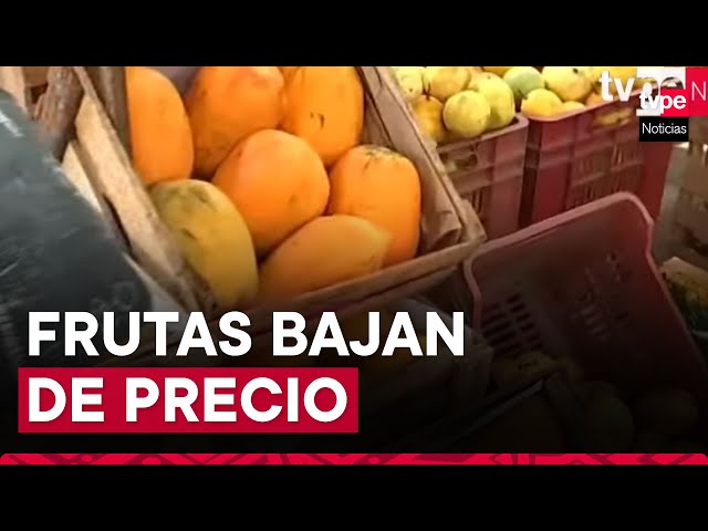 San Luis: situación actual de los precios de las frutas