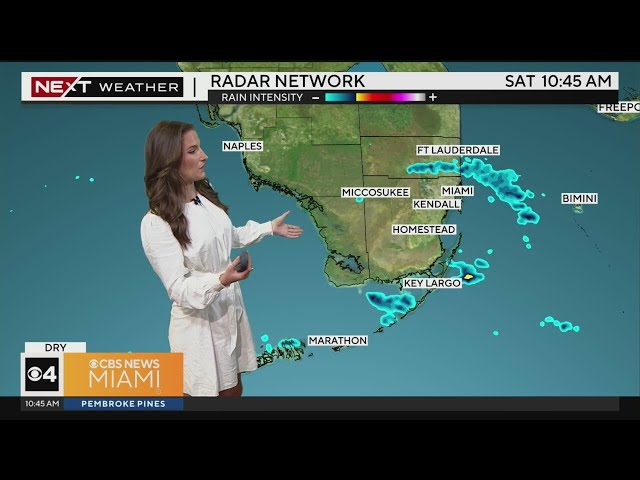 South Florida 10 a.m. Weather Forecast 4/27/2024